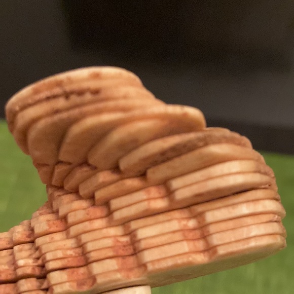 Chinese Crafted Bovine bone Fan - Picture 12 of 14